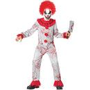 Childrens scary clown costume