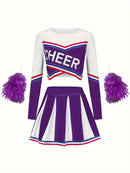 Girls cheerleader costume