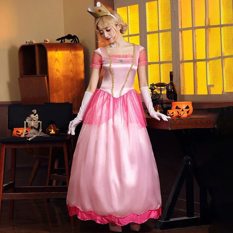 Adult princess peach costume