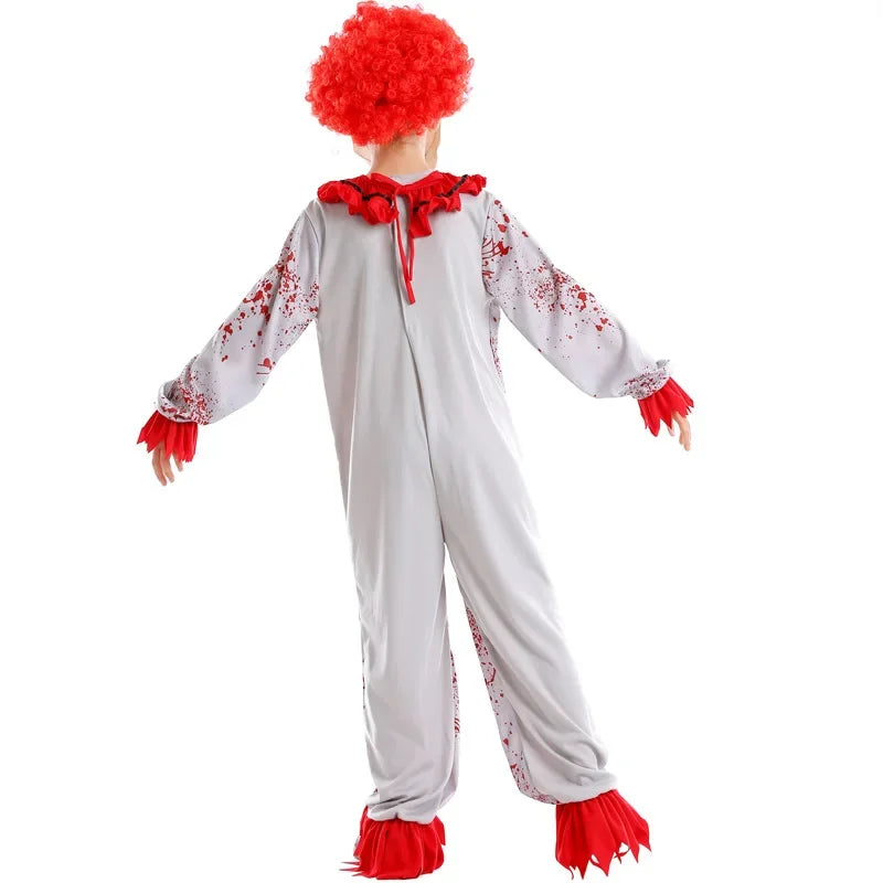 Childrens scary clown costume