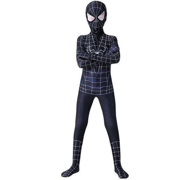 Children's Spiderman Black Costume