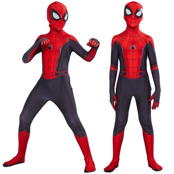 Black and Red Spiderman Costume