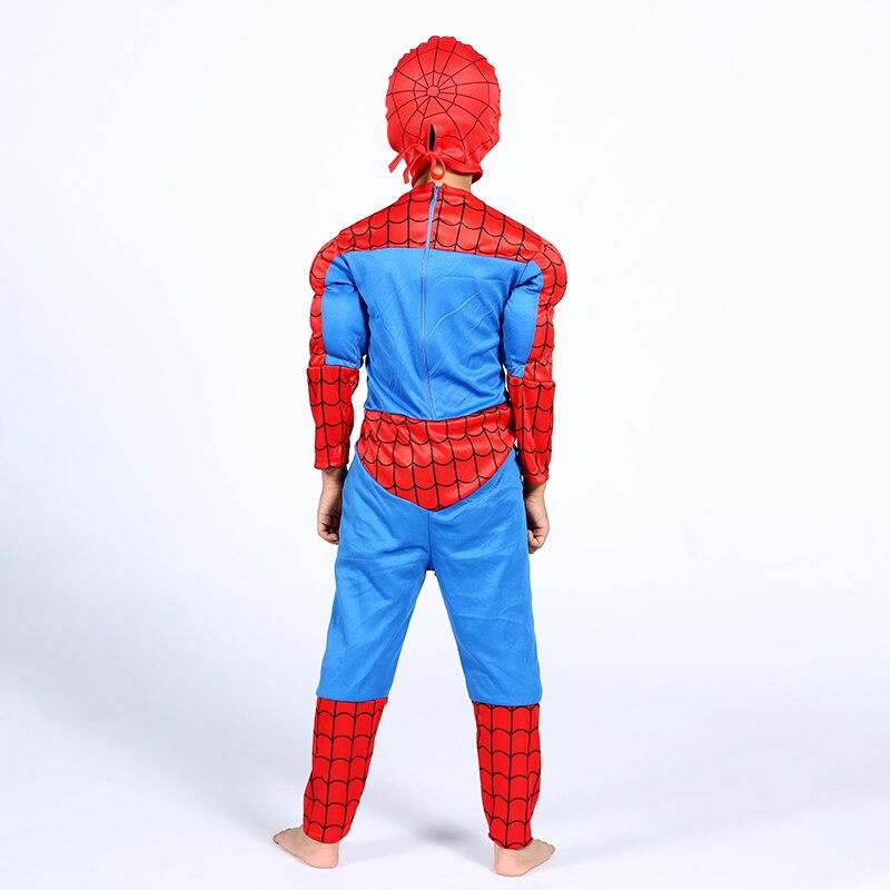 Spiderman costume with muscle