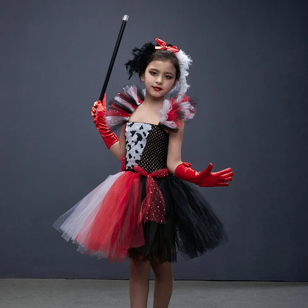 Cruella deville costume child