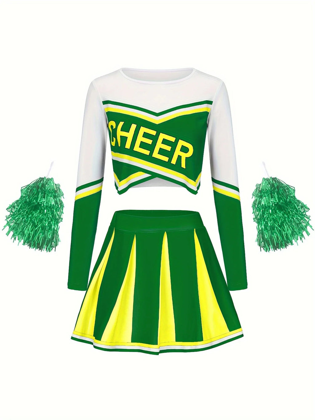 Girls cheerleader costume