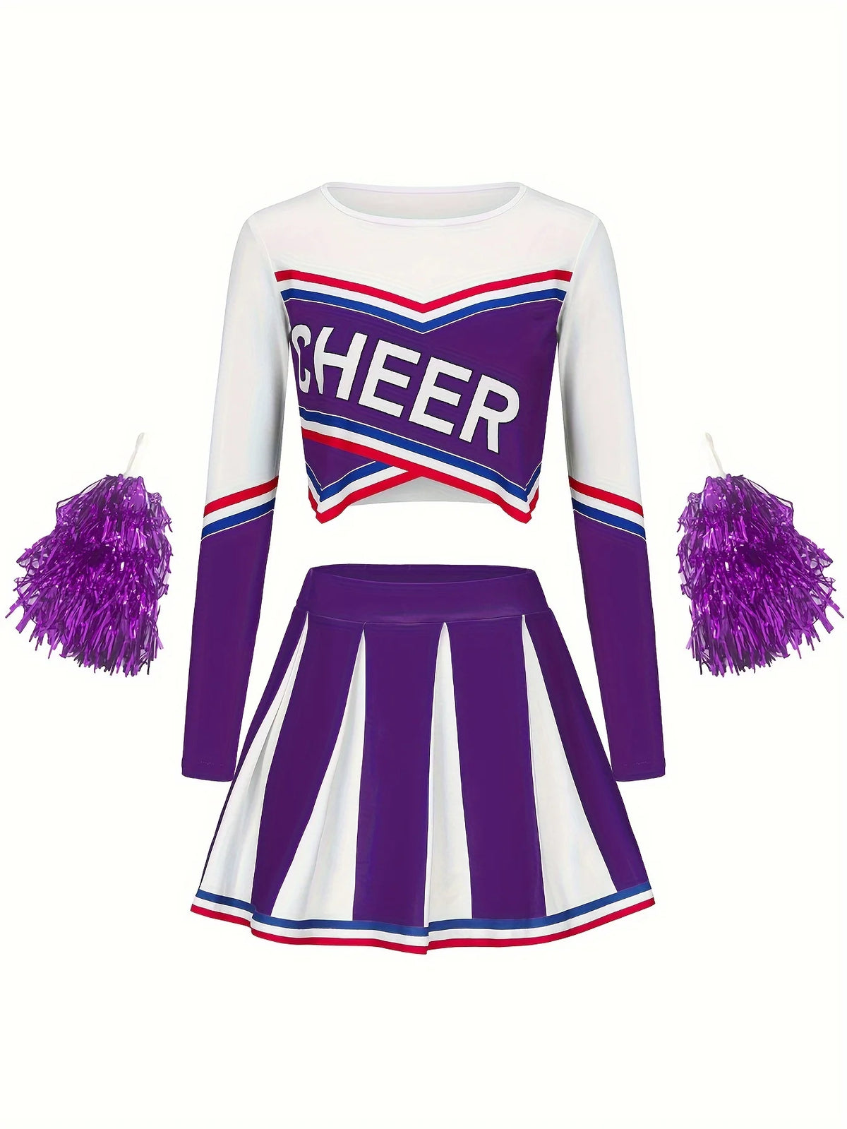 Girls cheerleader costume