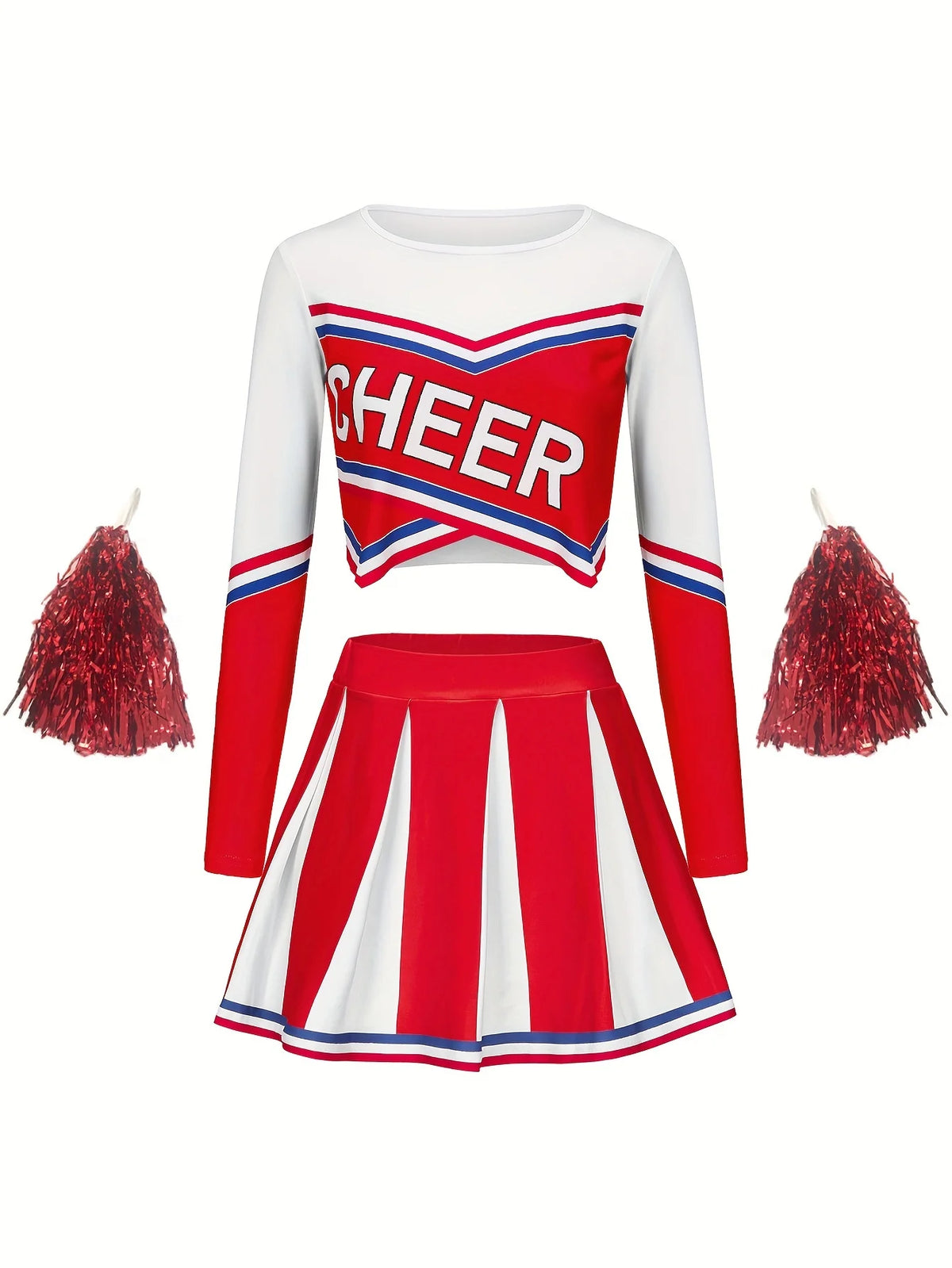 Girls cheerleader costume