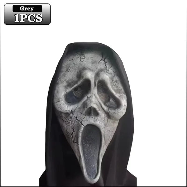 Grey Ghostface Mask
