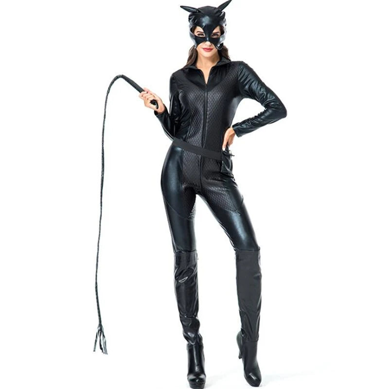 Sexy black Catwoman Costume