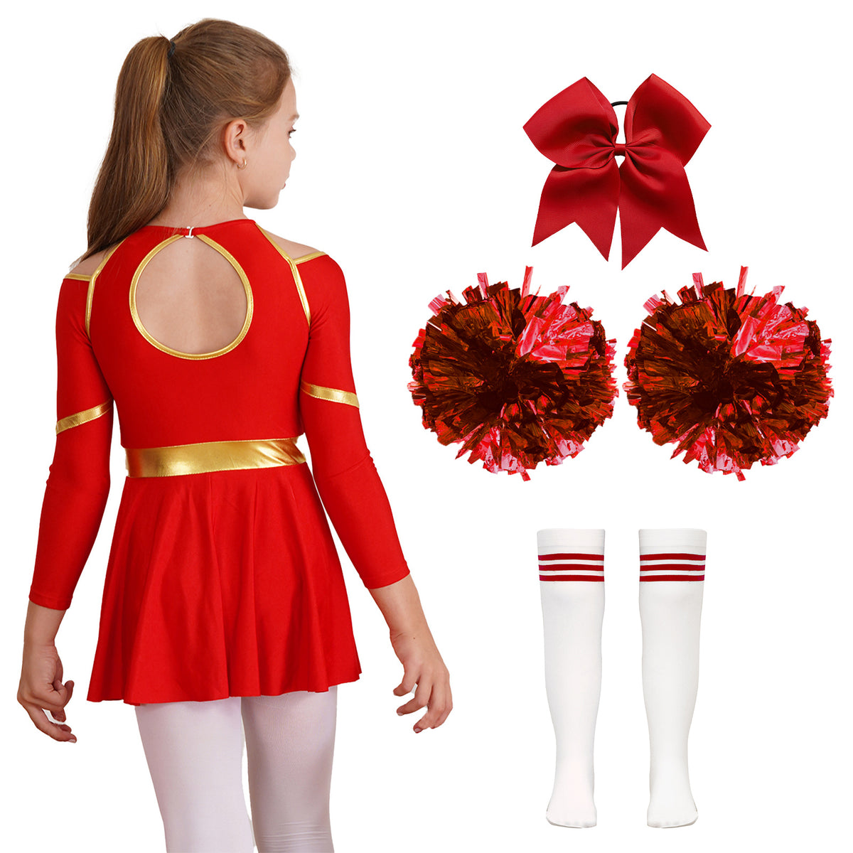 Halloween cheerleader costume