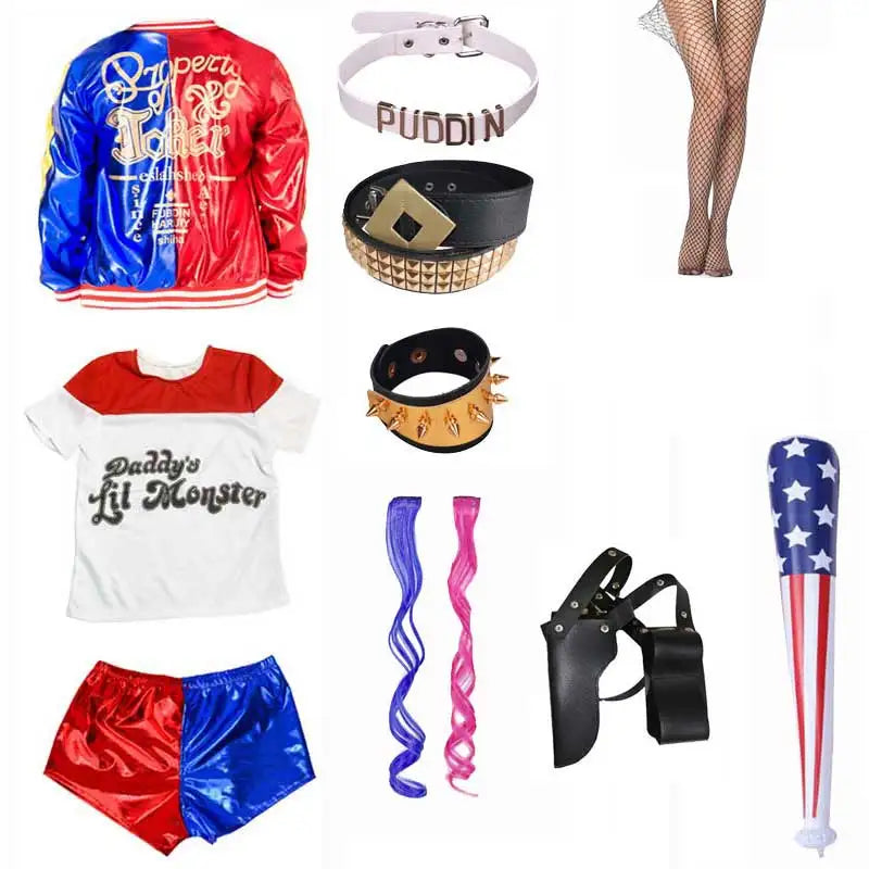 Harley Quinn Costume Kids