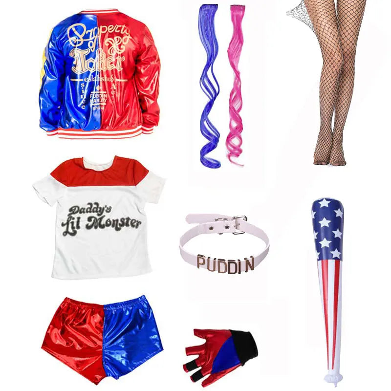 Harley Quinn Costume Kids