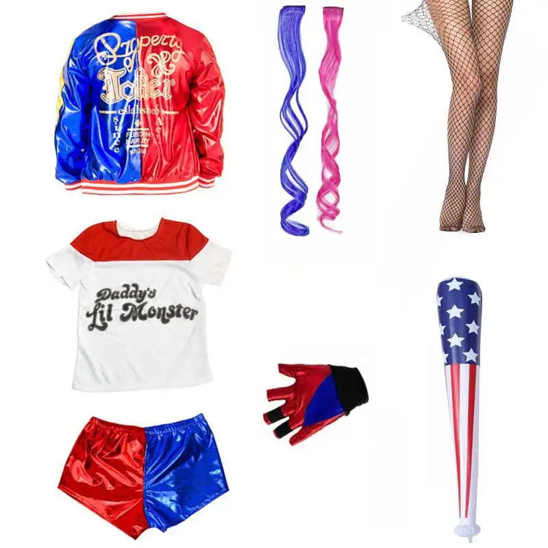 Harley Quinn Costume Kids