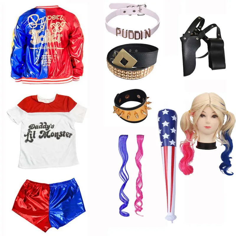 Harley Quinn Costume Kids