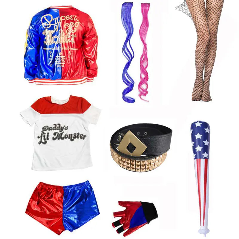 Harley Quinn Costume Kids