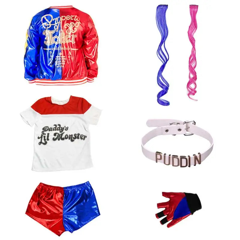 Harley Quinn Costume Kids