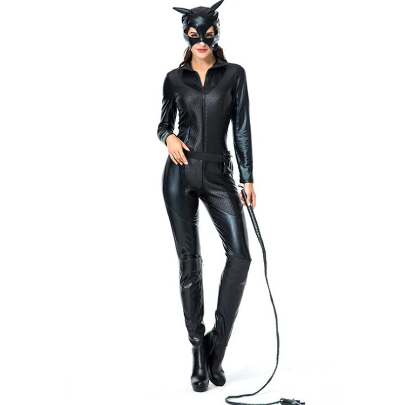 Sexy black Catwoman Costume