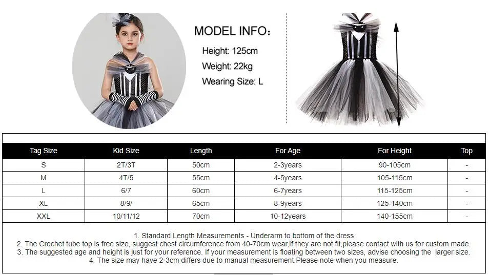 Jack Skellington Girl Costume