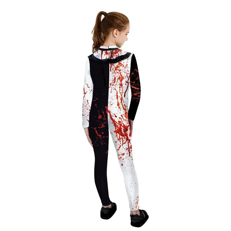 Kids scary clown costume