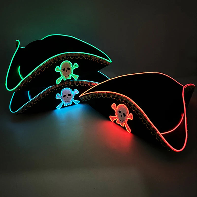 LED Pirate Hat