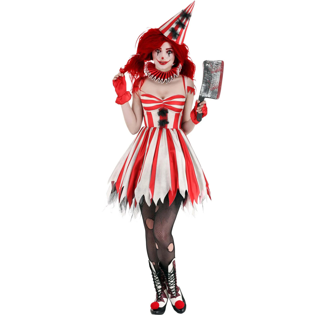 Ladies scary clown costume