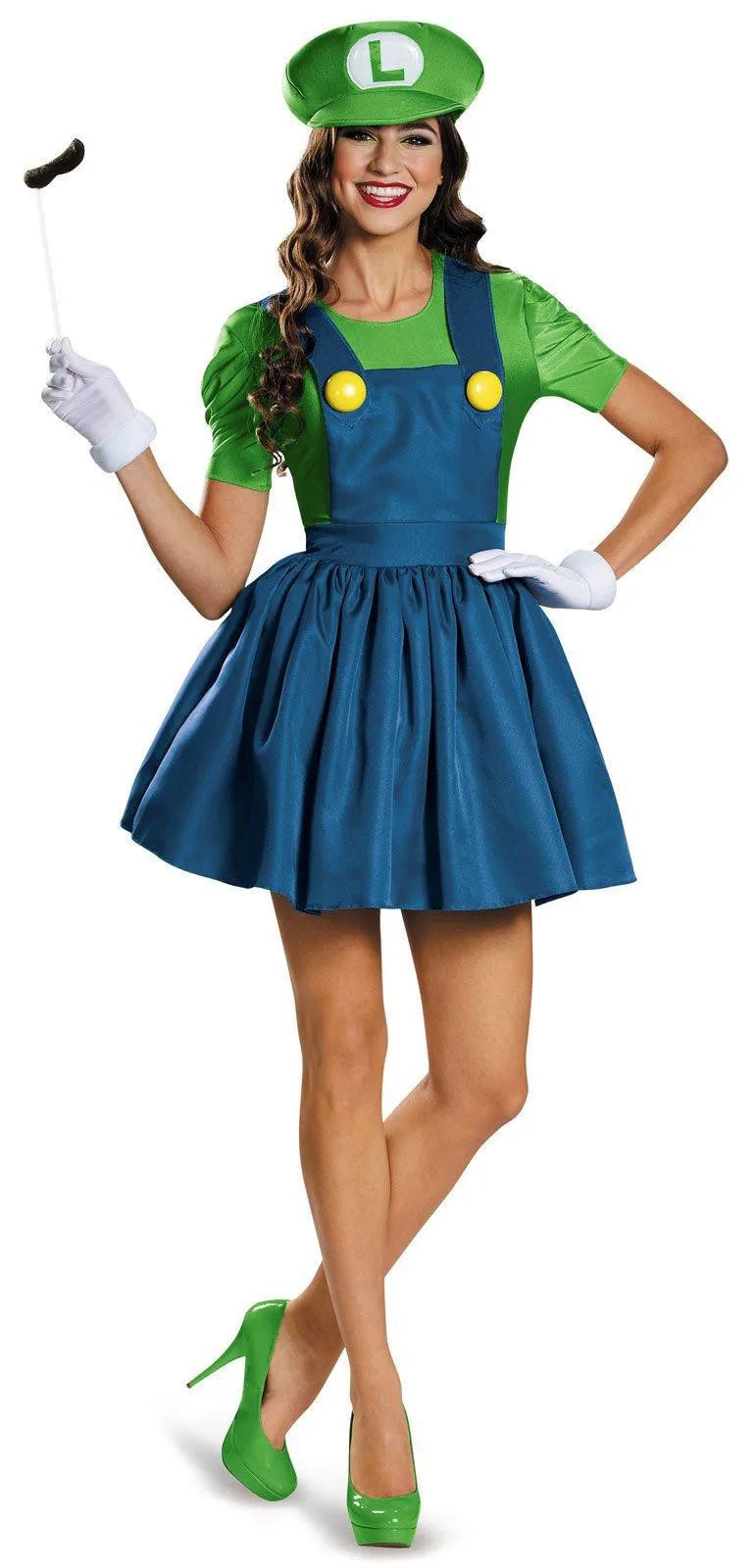 Luigi women costume