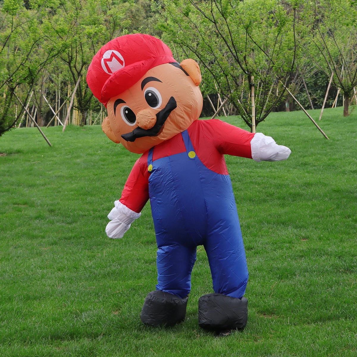 Mario inflatable costume