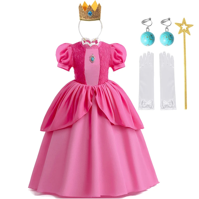 Princess Peach Childrends Costume