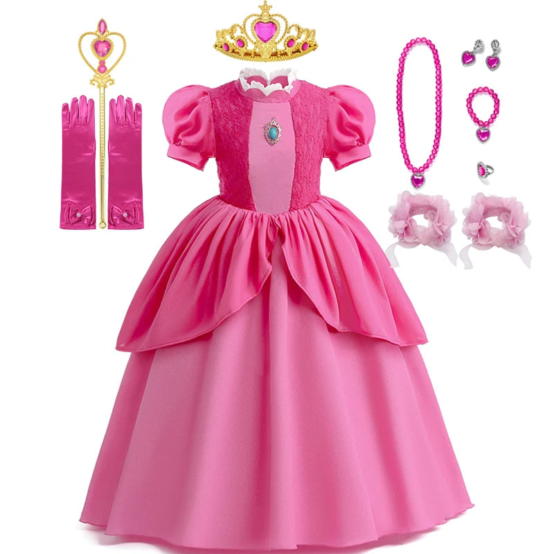 Princess Peach Childrends Costume
