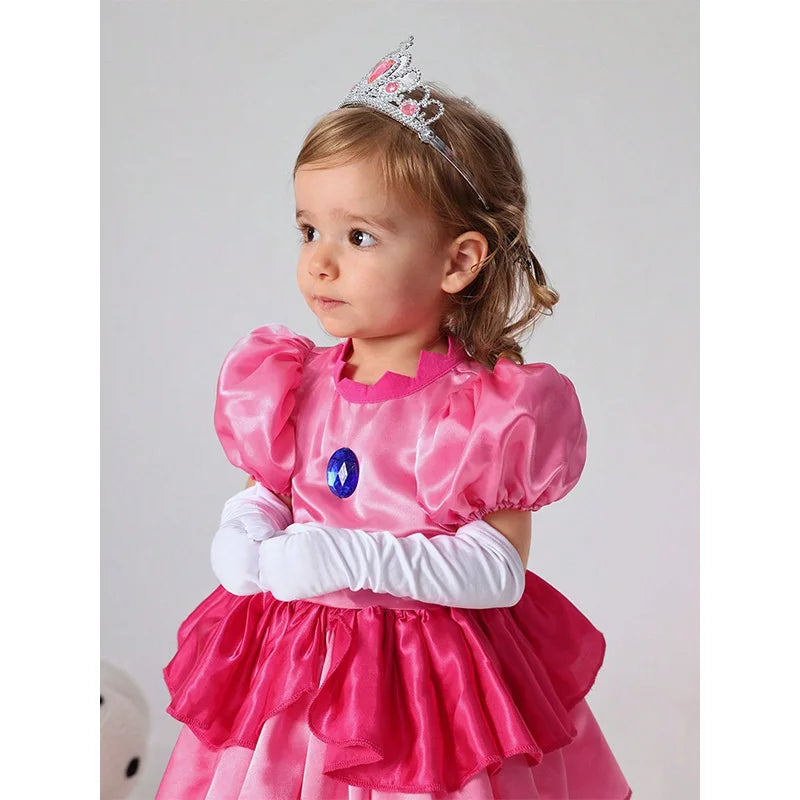 Princess peach costume toddler