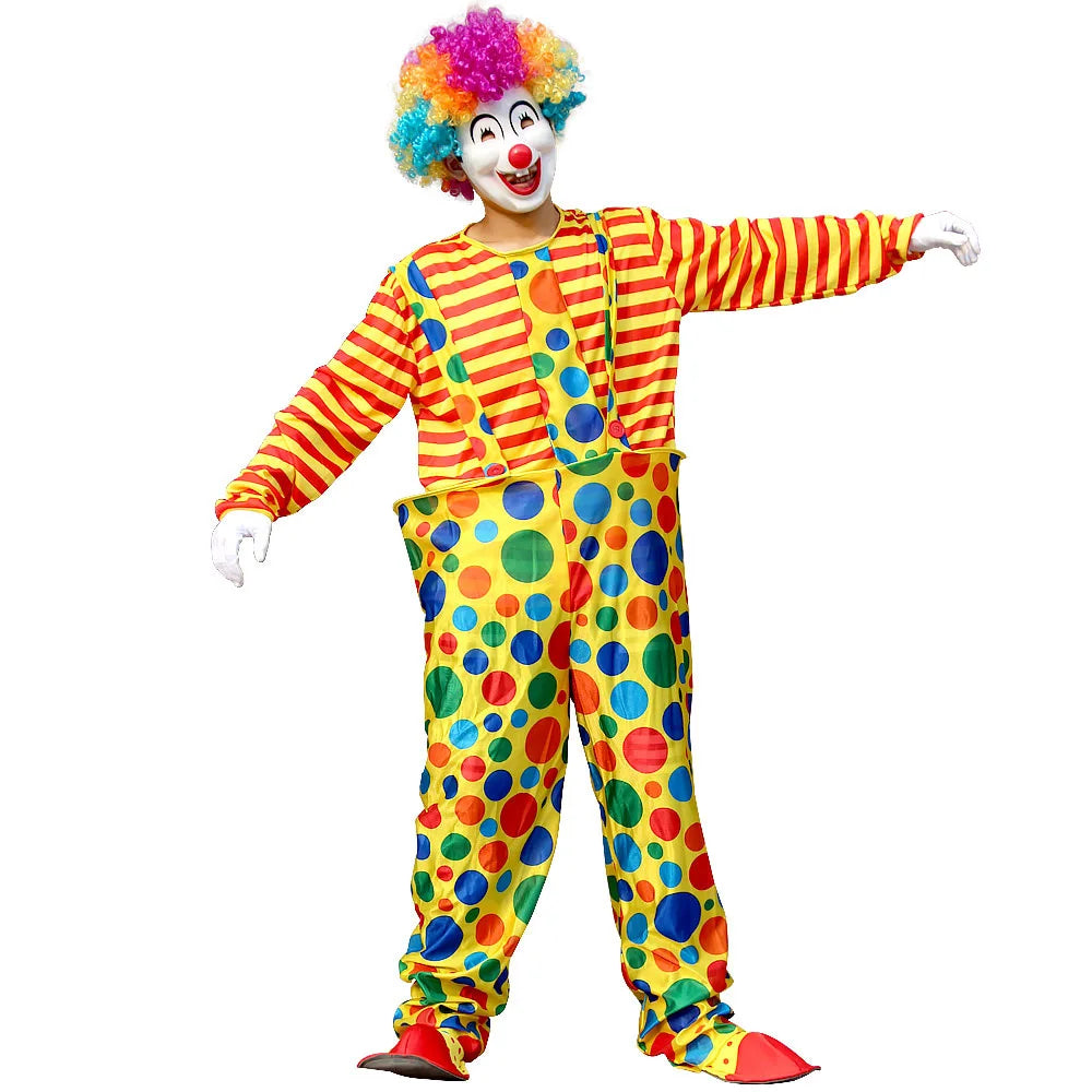 Retro clown costume