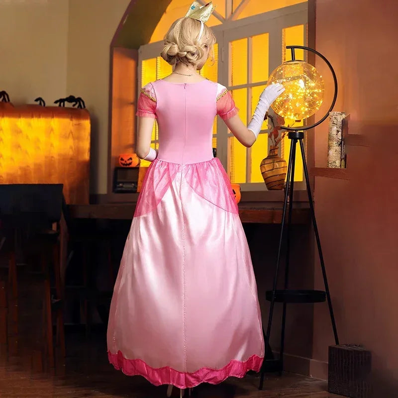 Adult princess peach costume
