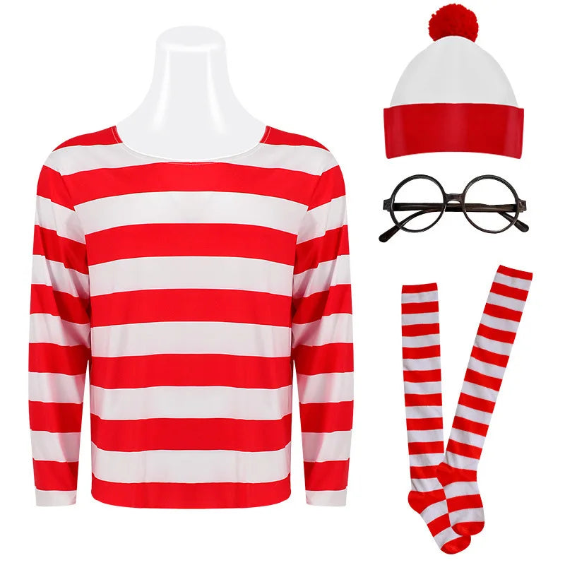 Where's Wally costume for Kid