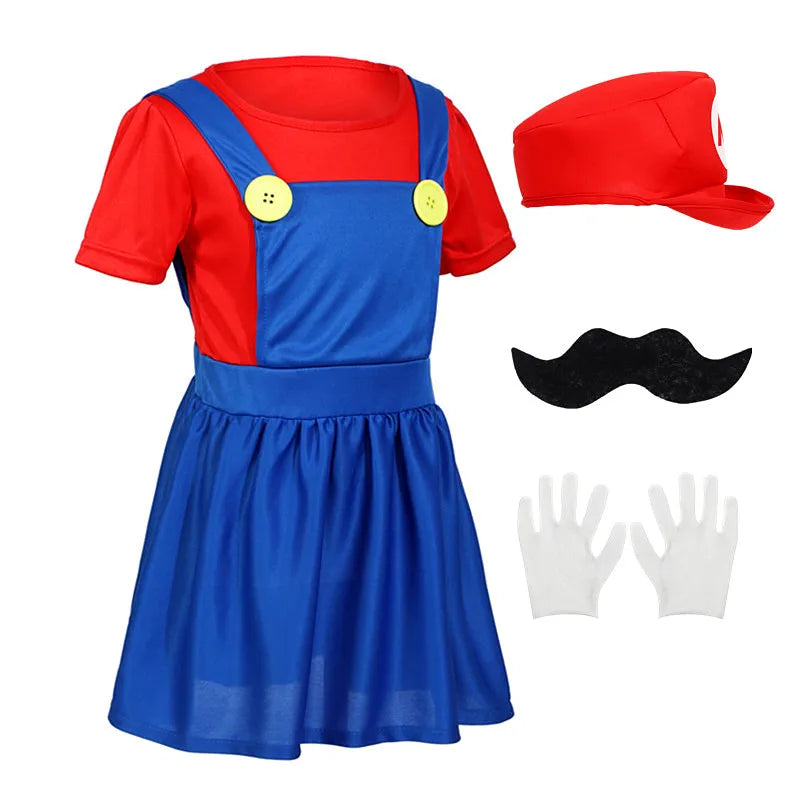 Girls Mario costume