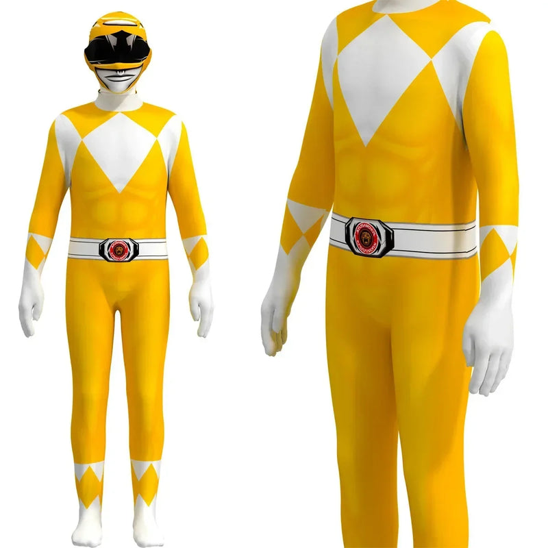 Yellow Power Ranger costume