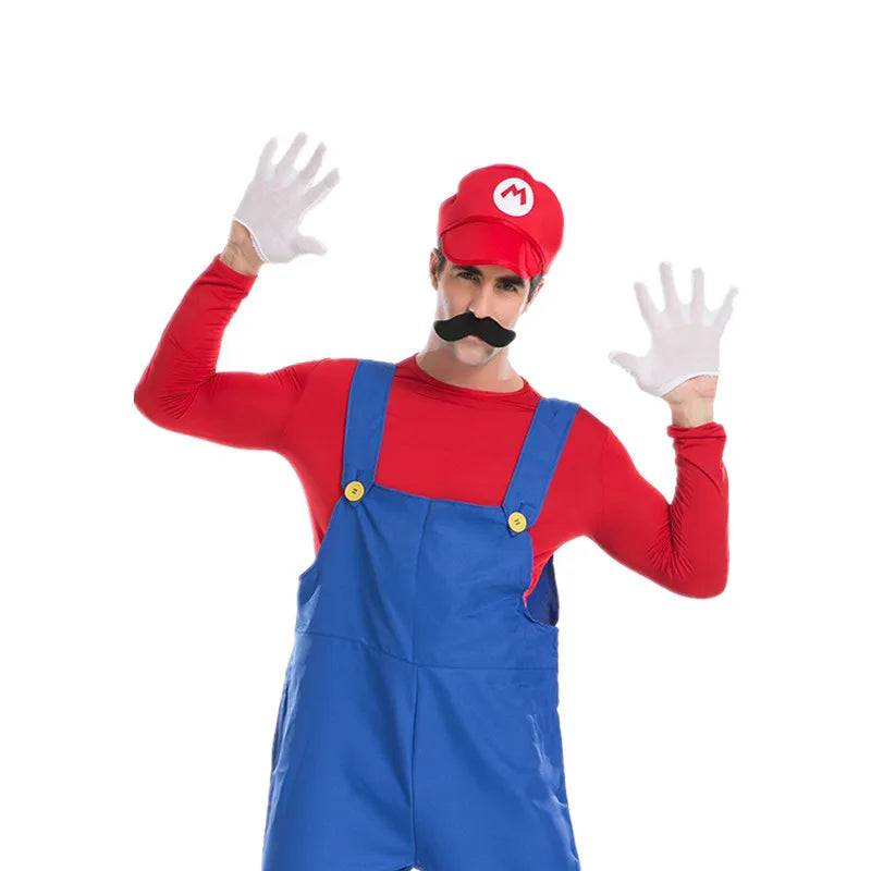 Mens Super Mario costume