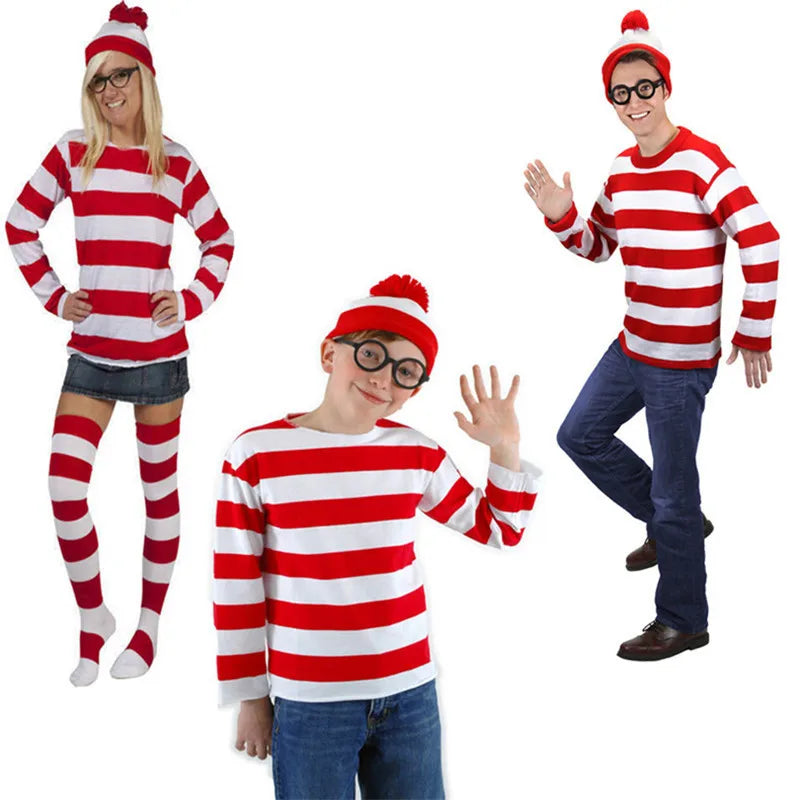 Where's Wally costume for Kid