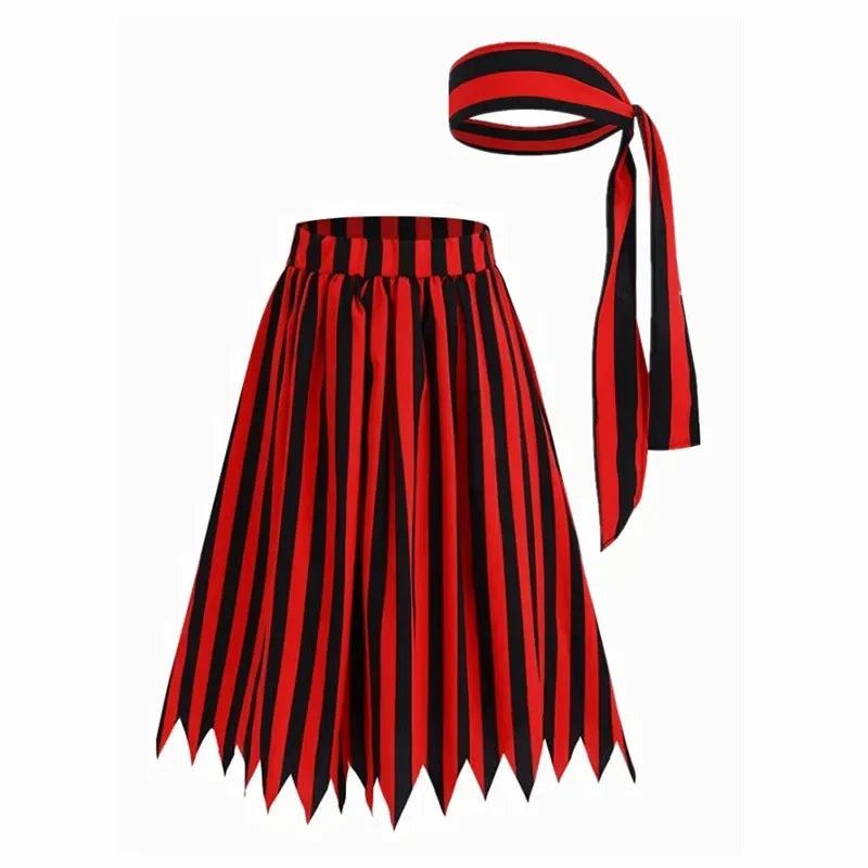 Women's pirate skirt