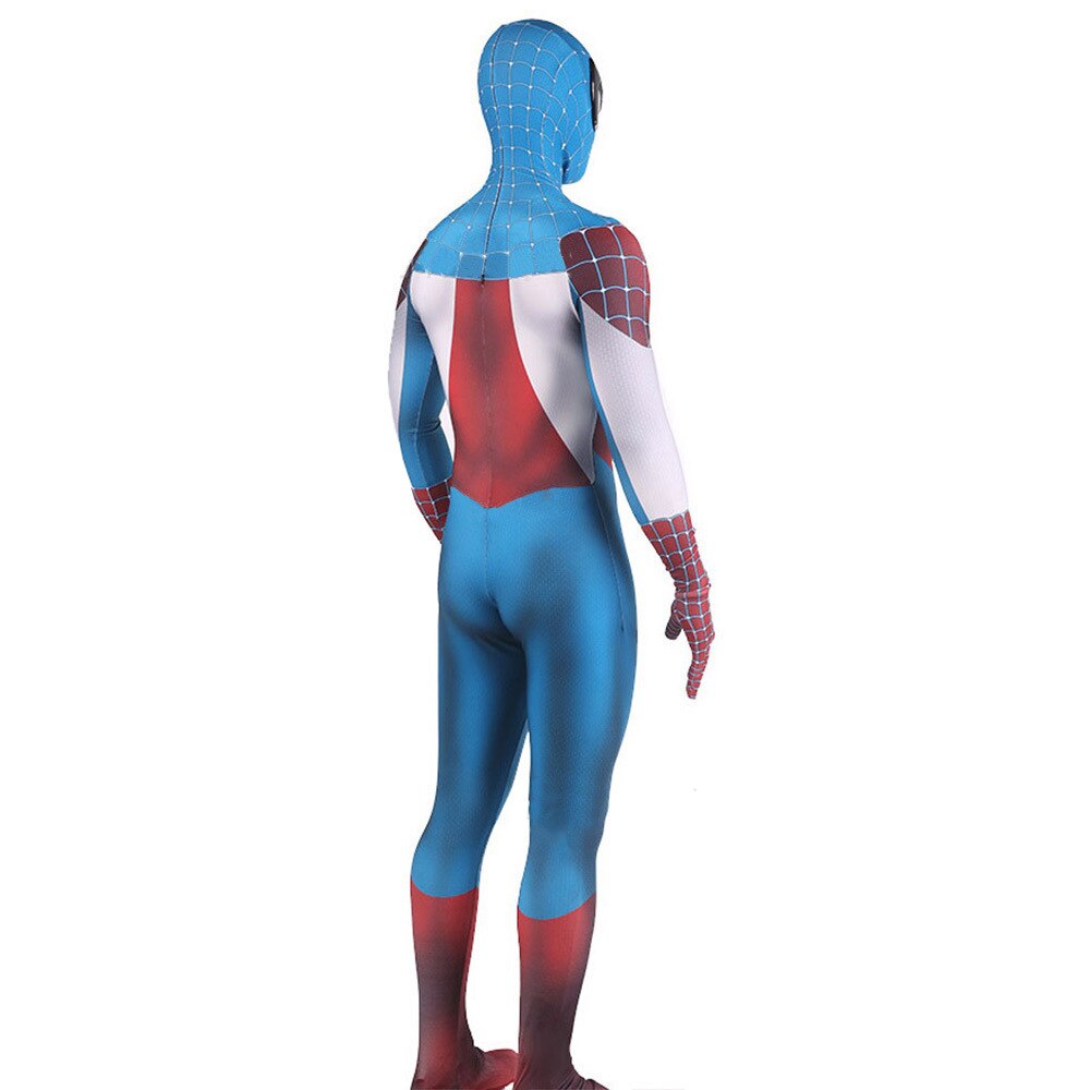 Spiderman Captain America Costume