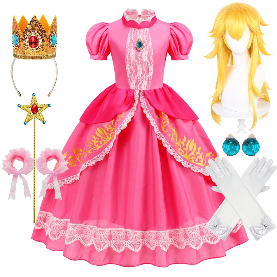 Super Mario Princess Peach Costume