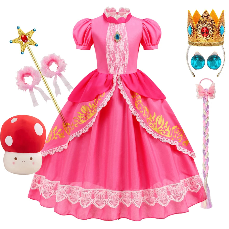 Super Mario Princess Peach Costume