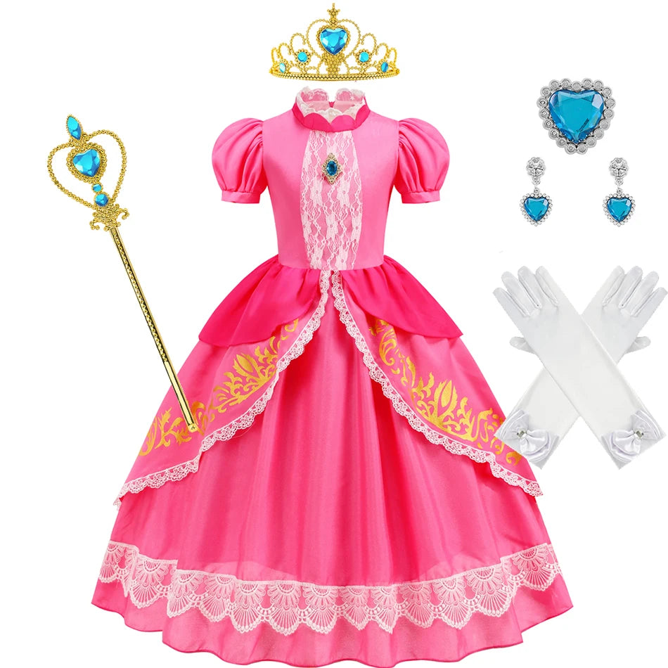 Super Mario Princess Peach Costume