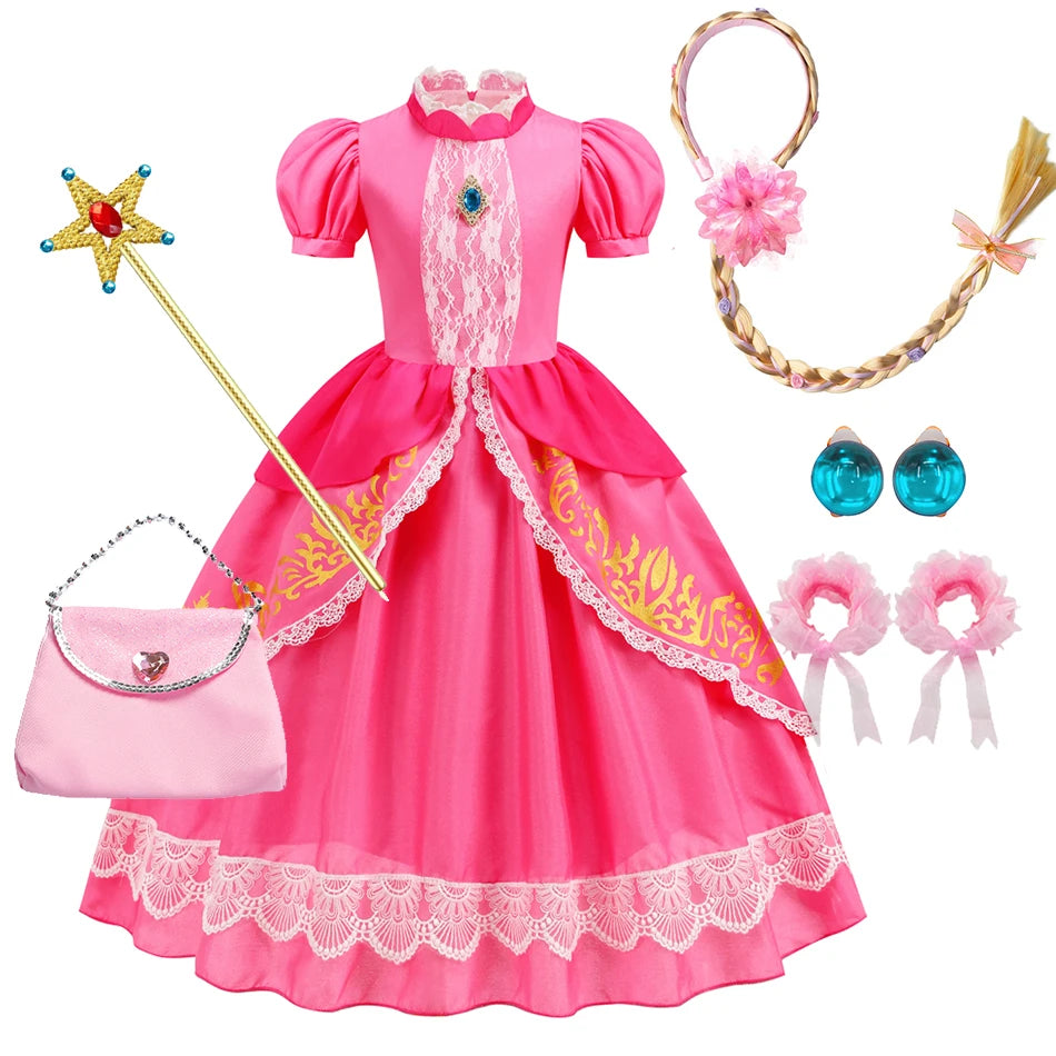 Super Mario Princess Peach Costume