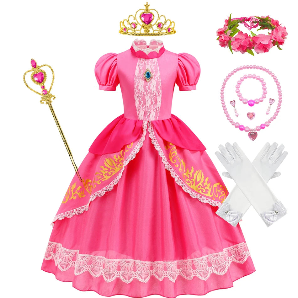 Super Mario Princess Peach Costume
