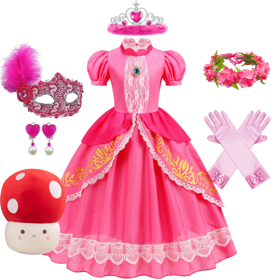Super Mario Princess Peach Costume