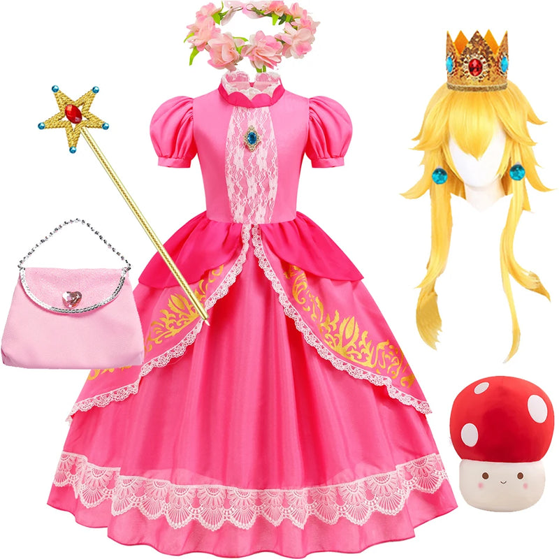 Super Mario Princess Peach Costume