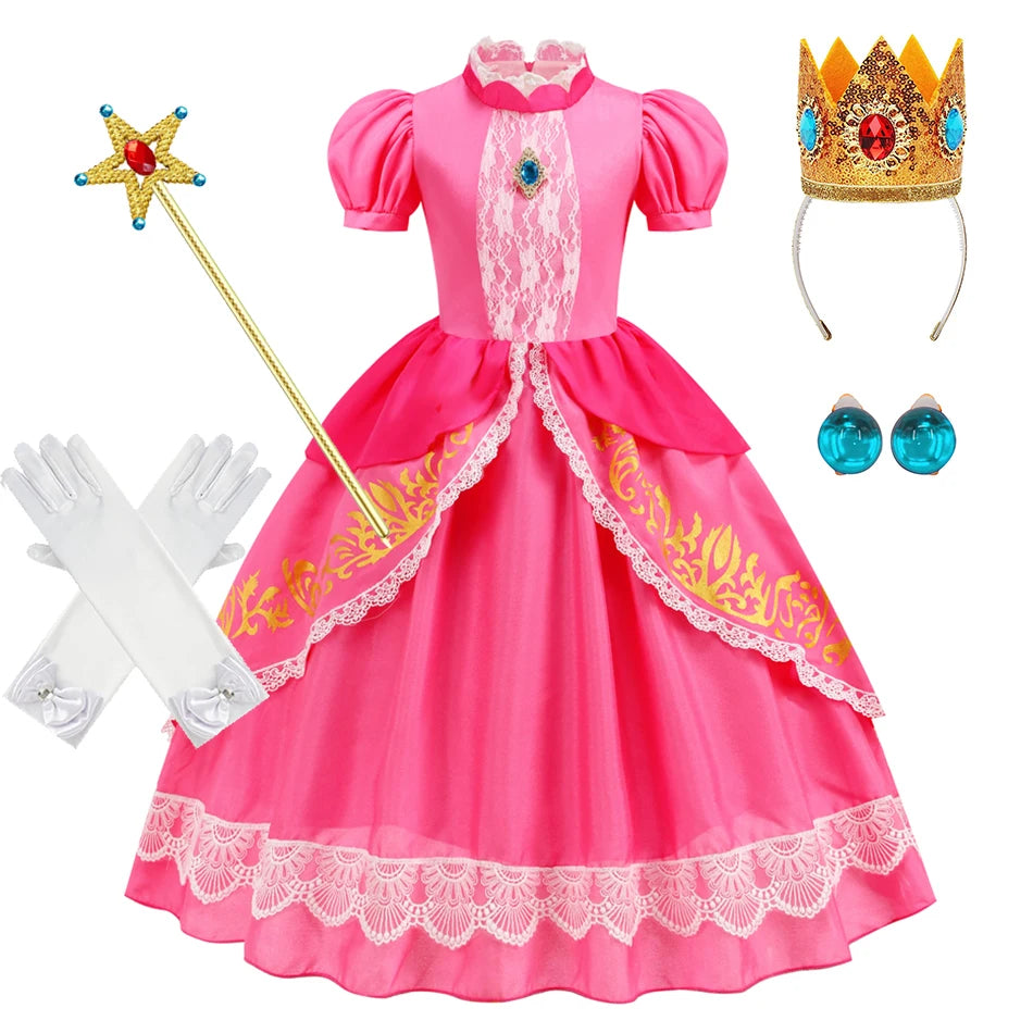 Super Mario Princess Peach Costume