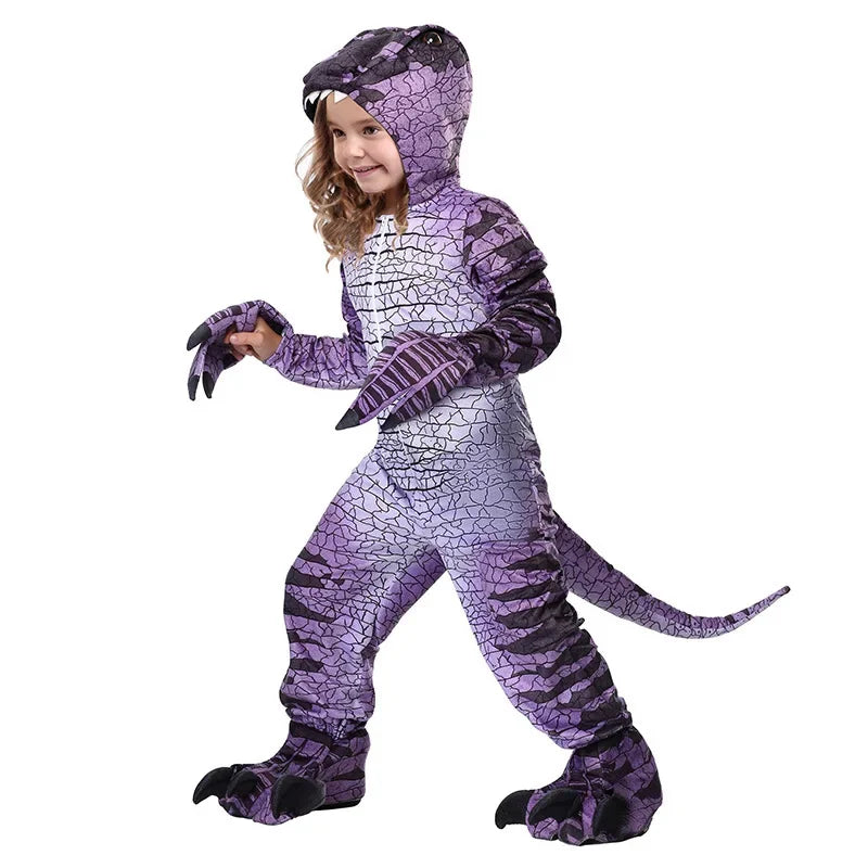 Velociraptor dinosaur costume