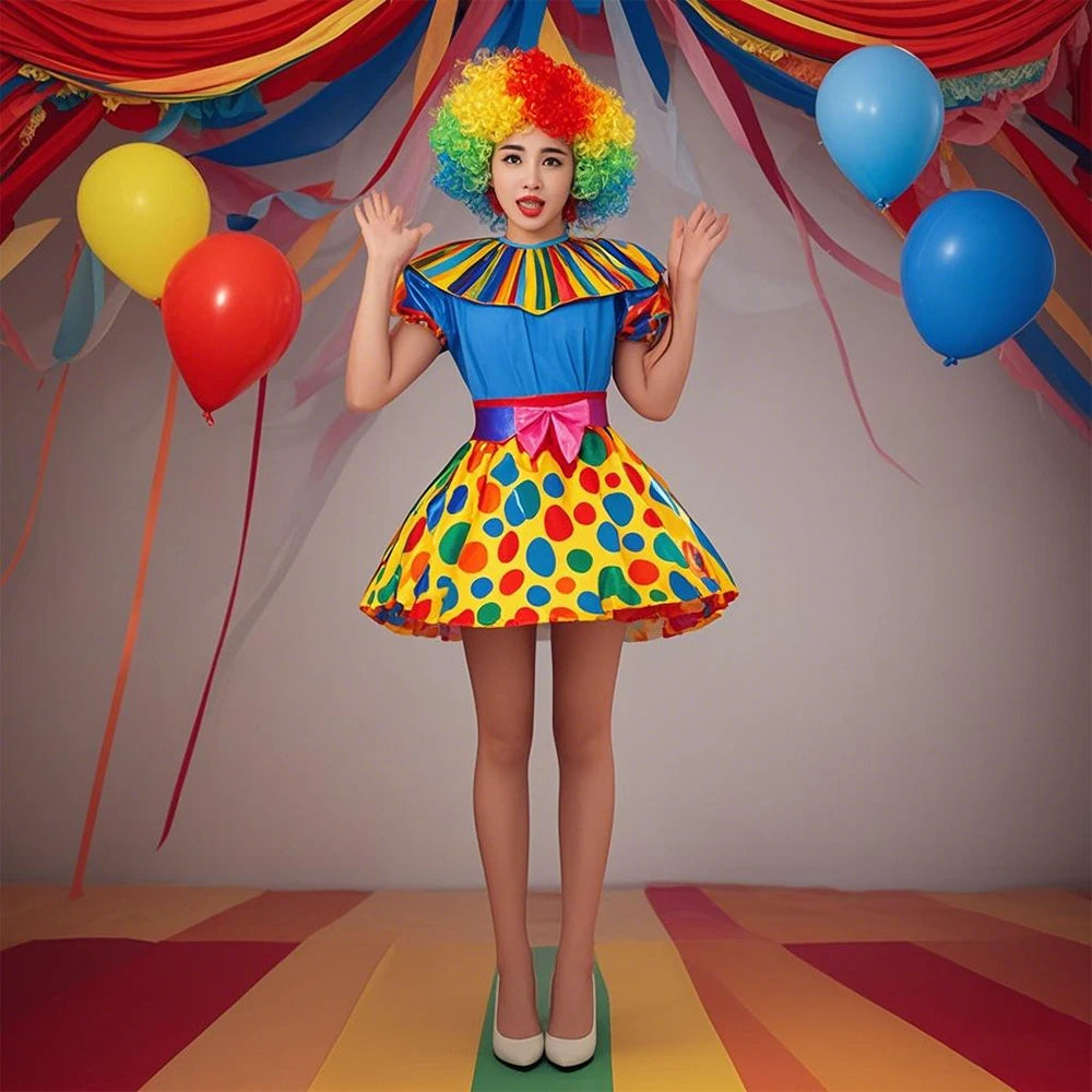 Womens clown costume