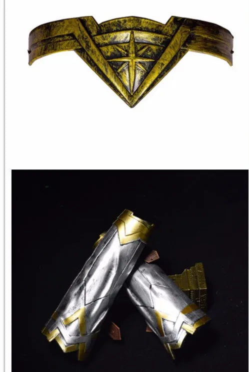 Wonder Woman Tiara and Gauntlets